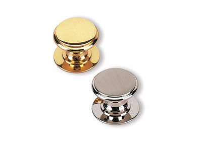Sugatsune SY-16/PB: 5/8" Round Cabinet Knob - Polished Brass