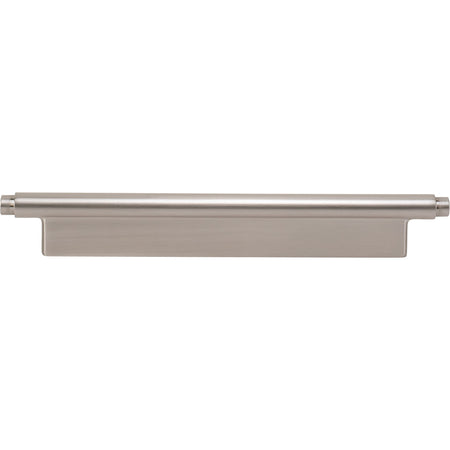 Atlas A534-BRN: 160mm cc Kayden Round Bar Cabinet Pull - Brushed Nickel