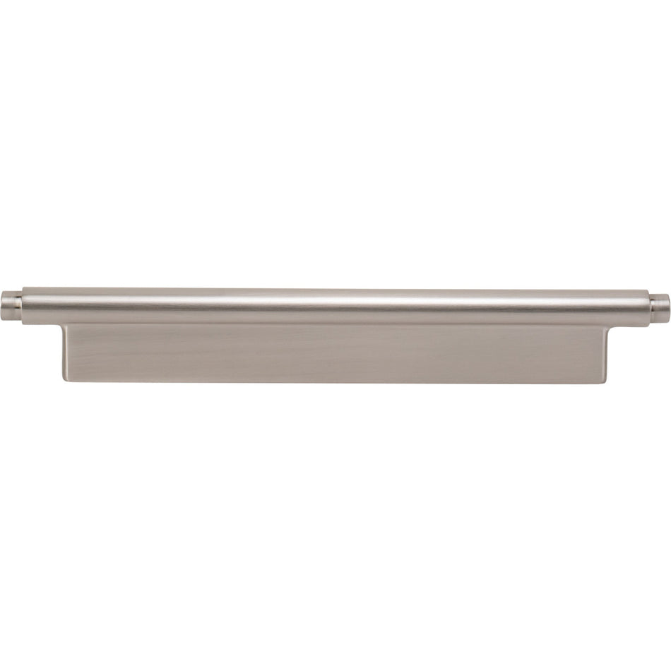 Atlas A534-BRN: 160mm cc Kayden Round Bar Cabinet Pull - Brushed Nickel