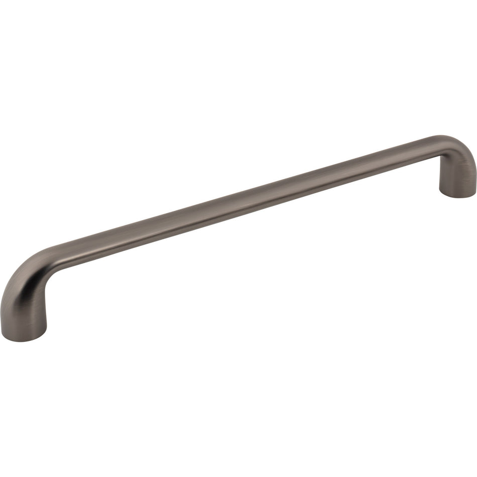 Jeffrey Alexander 329-18BNBDL: 18" cc Loxley Appliance Pull - Brushed Pewter