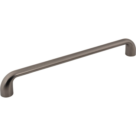 Jeffrey Alexander 329-12BNBDL: 12" cc Loxley Appliance Pull - Brushed Pewter