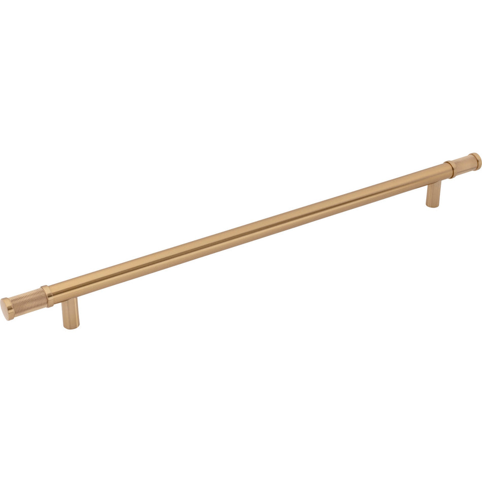 Top Knobs TK3239HB: 18" cc Burnham Bar Cabinet Pull - Honey Bronze