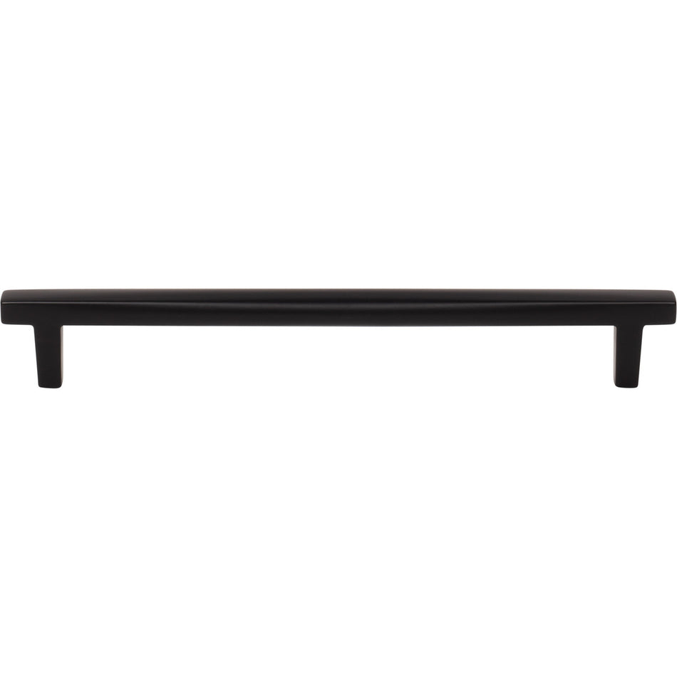 Jeffrey Alexander 905-192MB: 192mm cc Whitlock Bar Cabinet Pull - Matte Black