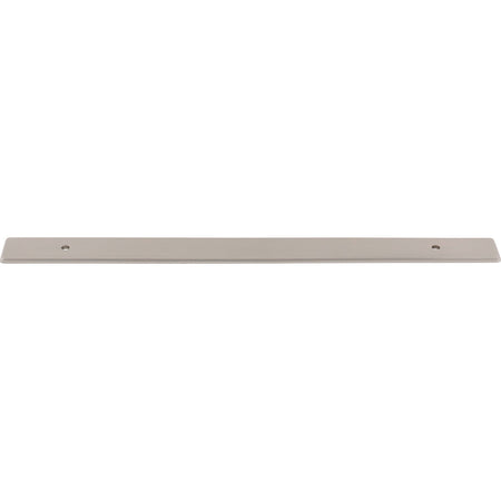 Top Knobs TK3285BSN: 11-13/16" Radcliffe  Backplate - Brushed Satin Nickel