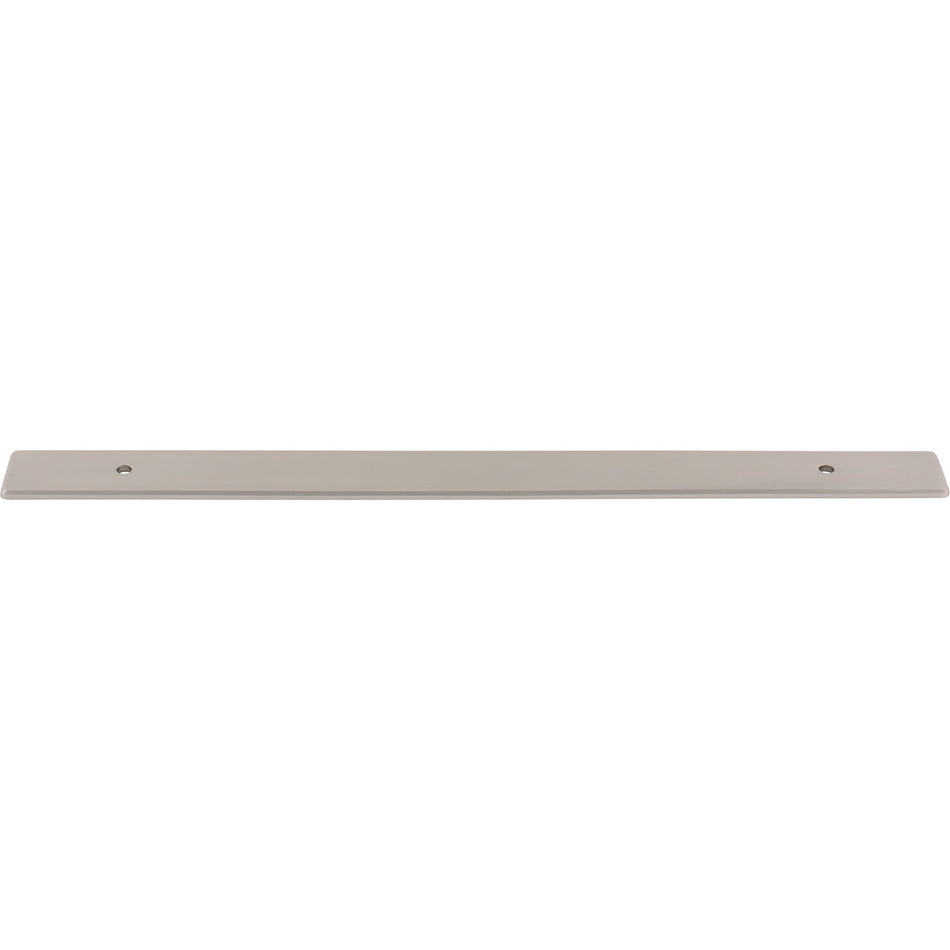 Top Knobs TK3285BSN: 11-13/16" Radcliffe  Backplate - Brushed Satin Nickel