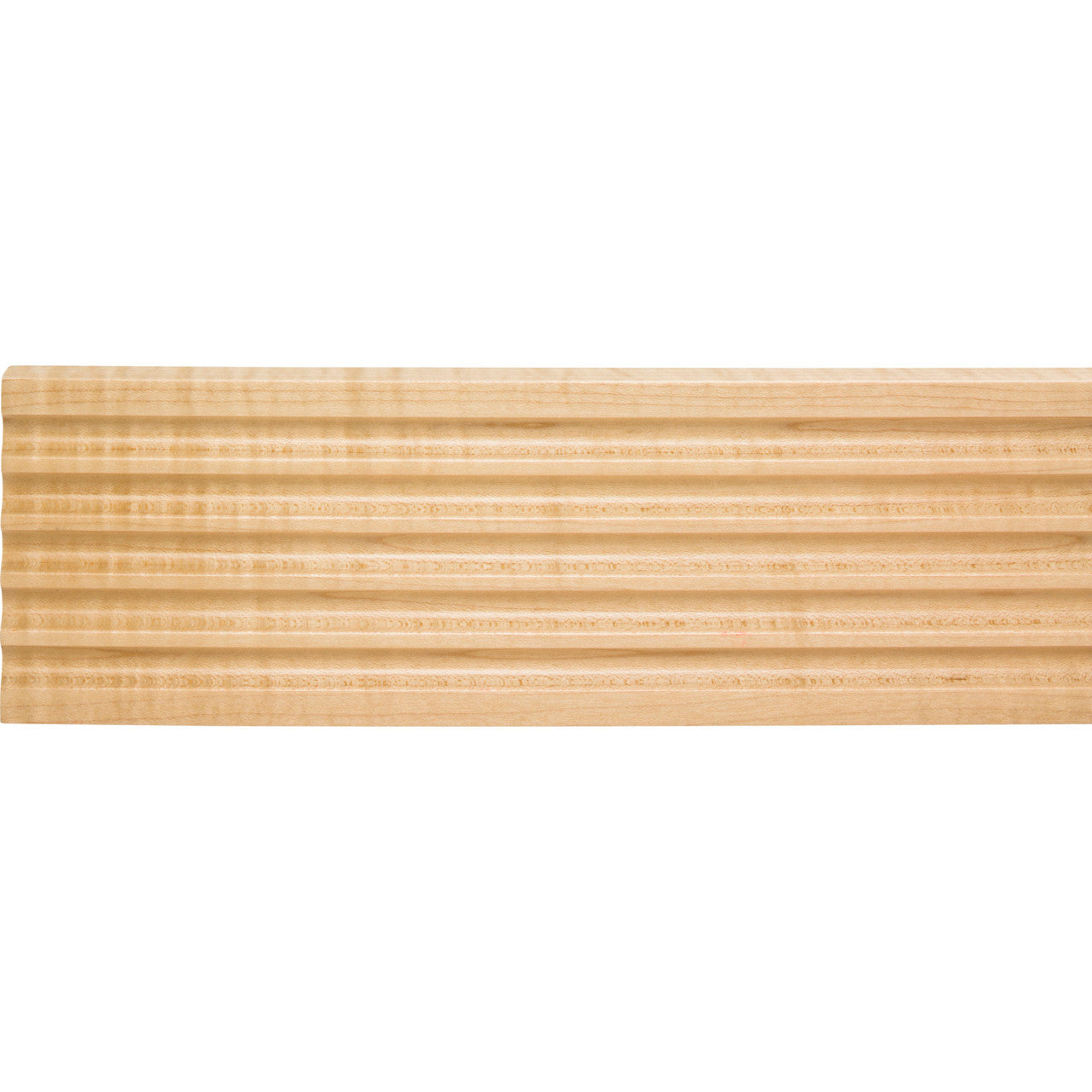 Hardware Resources FLT2POP: 3" x 5/8" Fluted Moulding - Poplar
