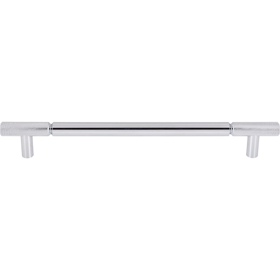 Top Knobs TK3246PC: 12" cc Prestwick Bar Cabinet Pull - Polished Chrome