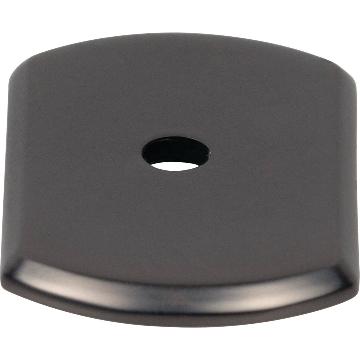 Top Knobs TK3270AG: 1-1/2" Wescott  Backplate - Ash Grey