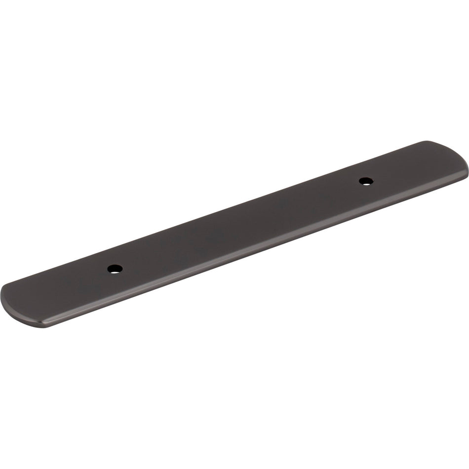Top Knobs TK3271AG: 6-3/4" Wescott  Backplate - Ash Grey