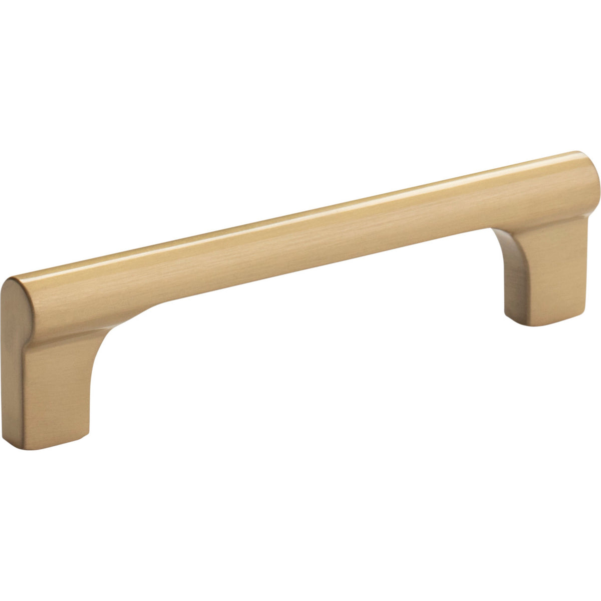 Atlas A652-WB: 3-3/4" cc Whittier Cabinet Pull - Warm Brass