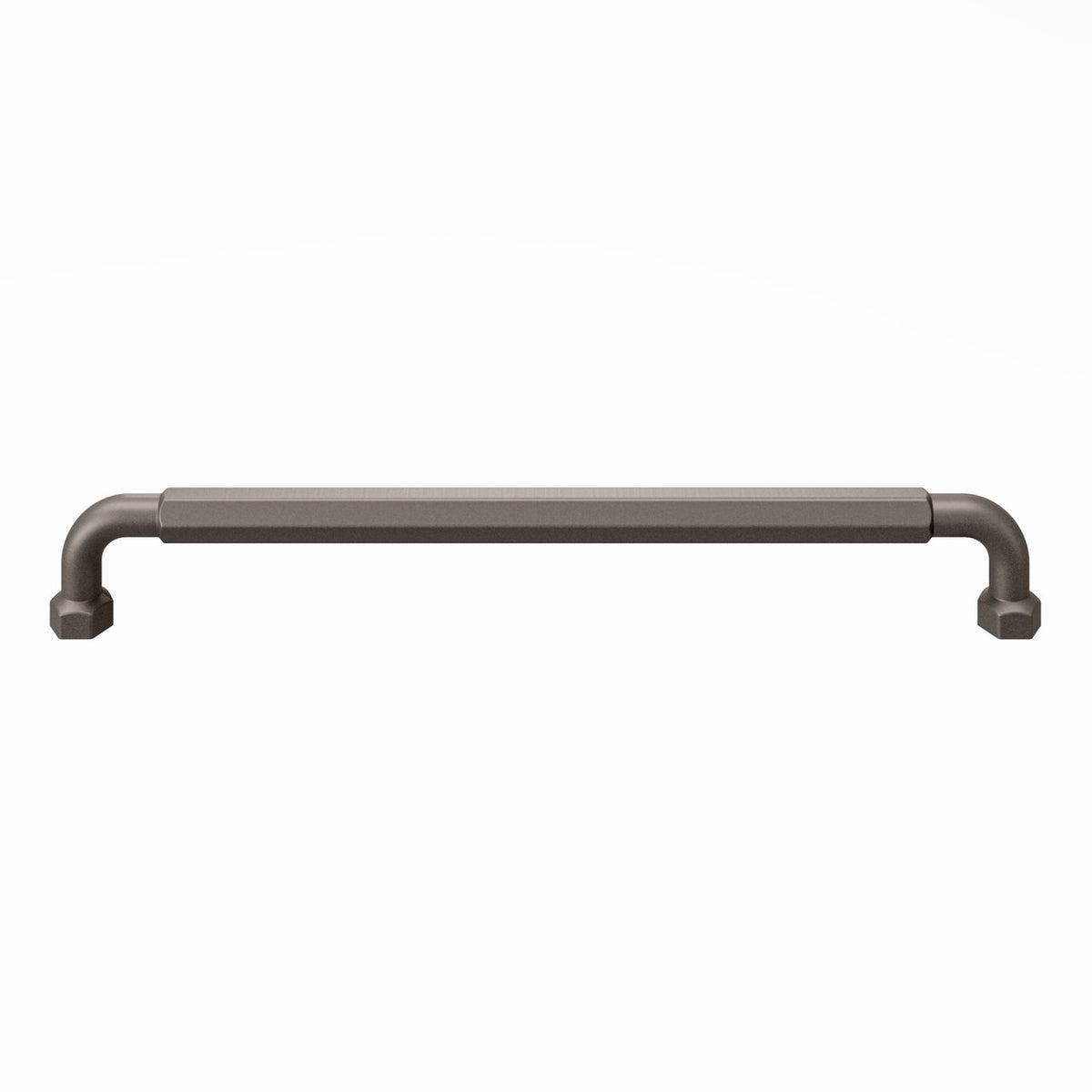 Top Knobs TK3205AG: 8-13/16" cc Dustin Cabinet Pull - Ash Gray