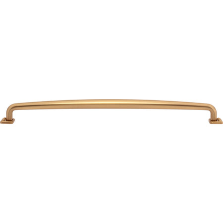 Atlas A546-WB: 12" cc Benning D-Handle Cabinet Pull - Warm Brass