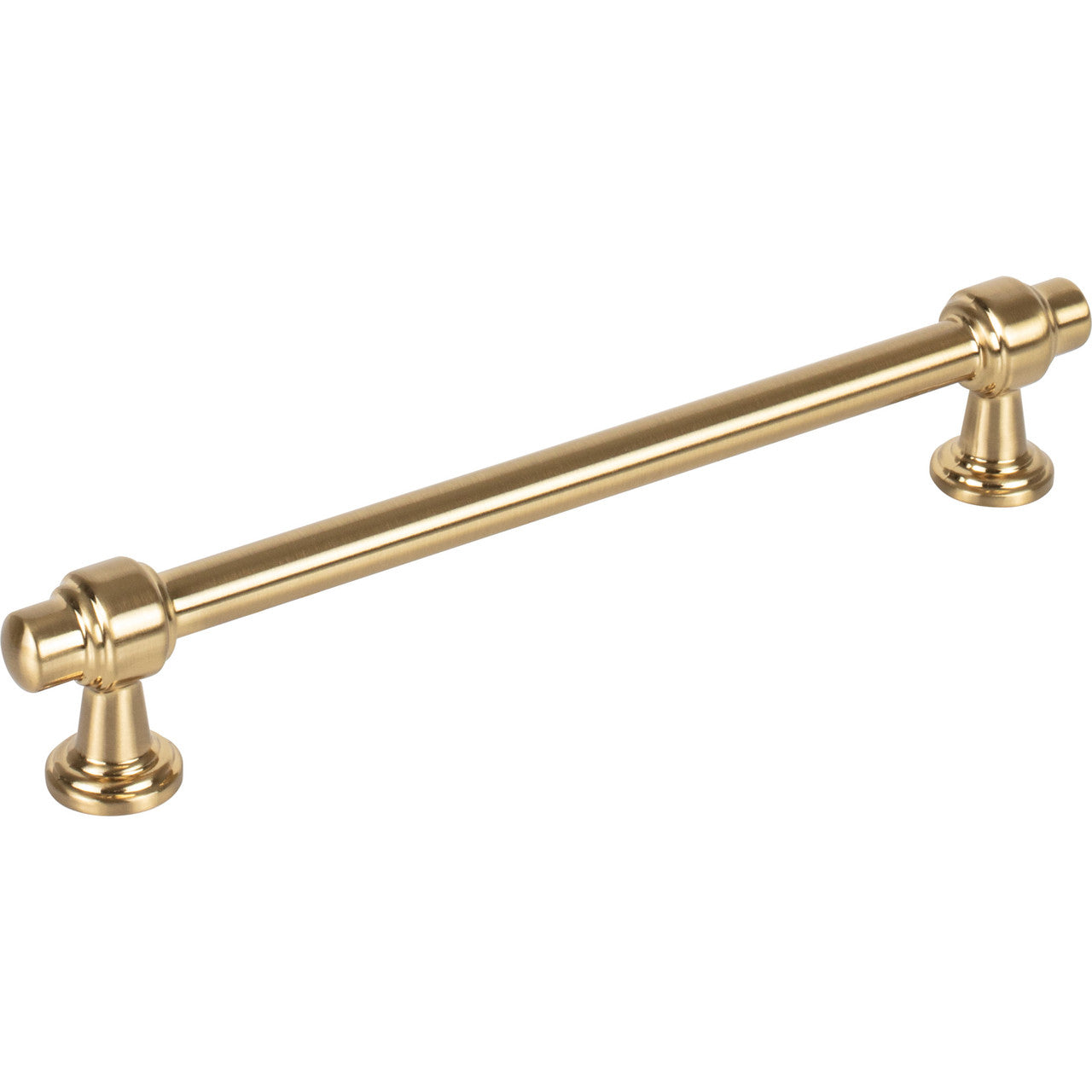 Atlas 315-WB: 6-5/16" cc Bronte Bit Cabinet Pull - Warm Brass