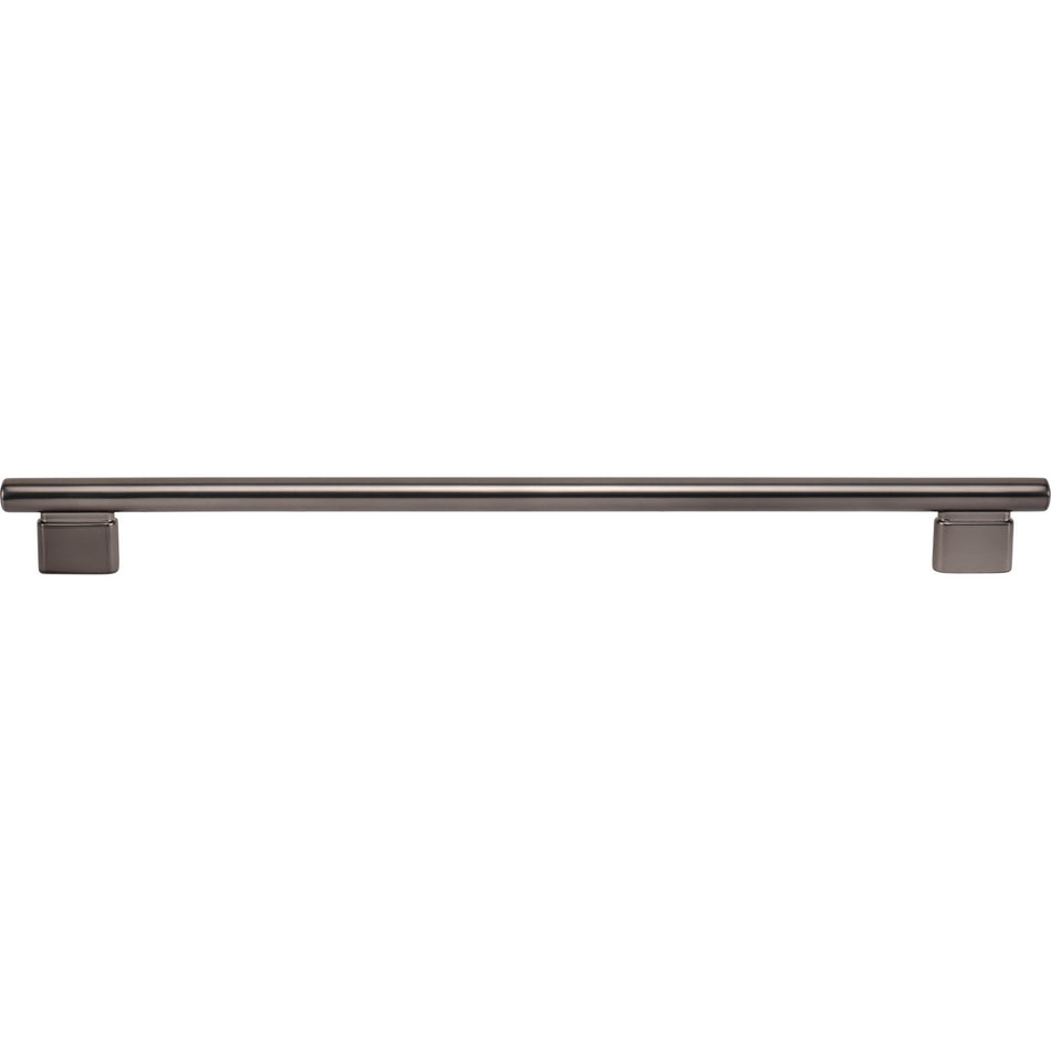 Atlas A517-SL: 12" cc Holloway Round Bar  Appliance Pull - Slate