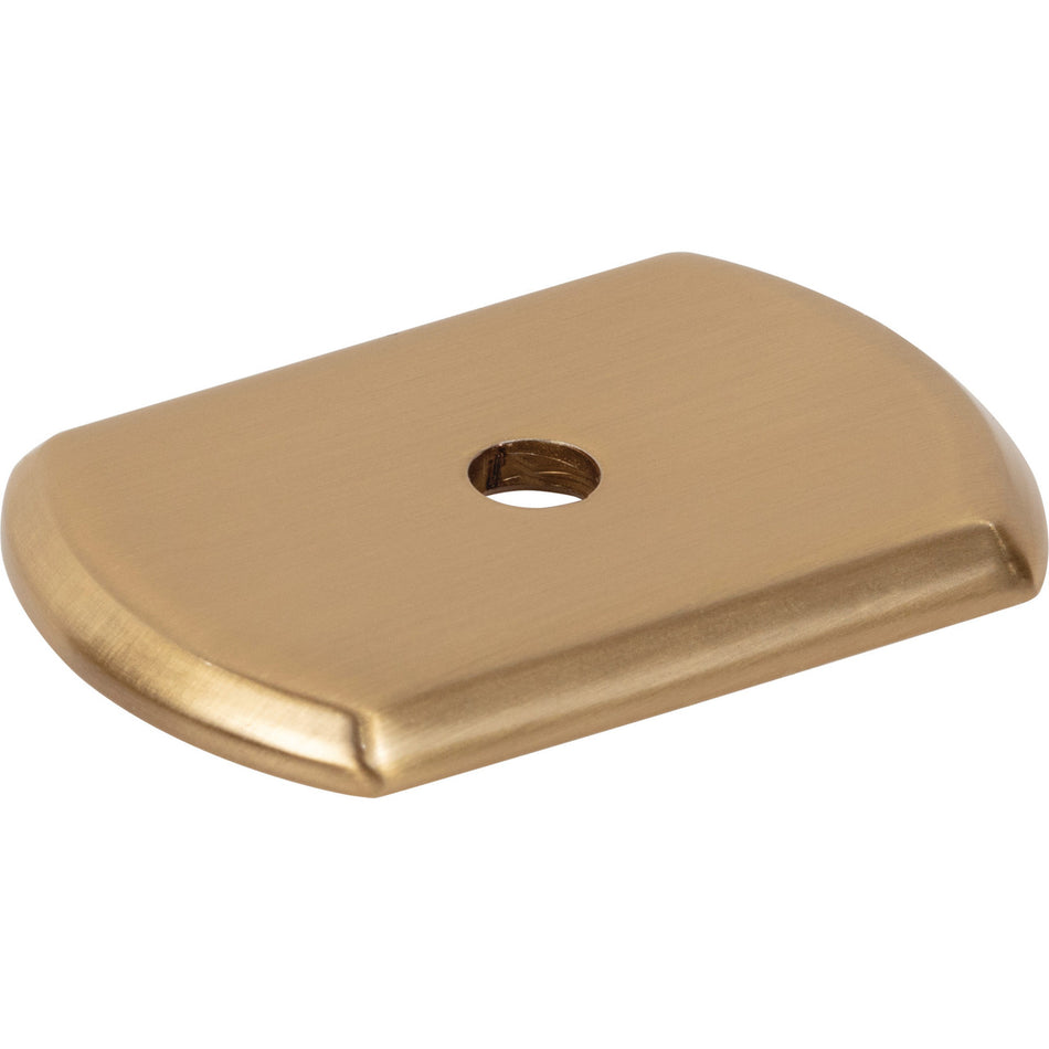 Top Knobs TK3270HB: 1-1/2" Wescott  Backplate - Honey Bronze