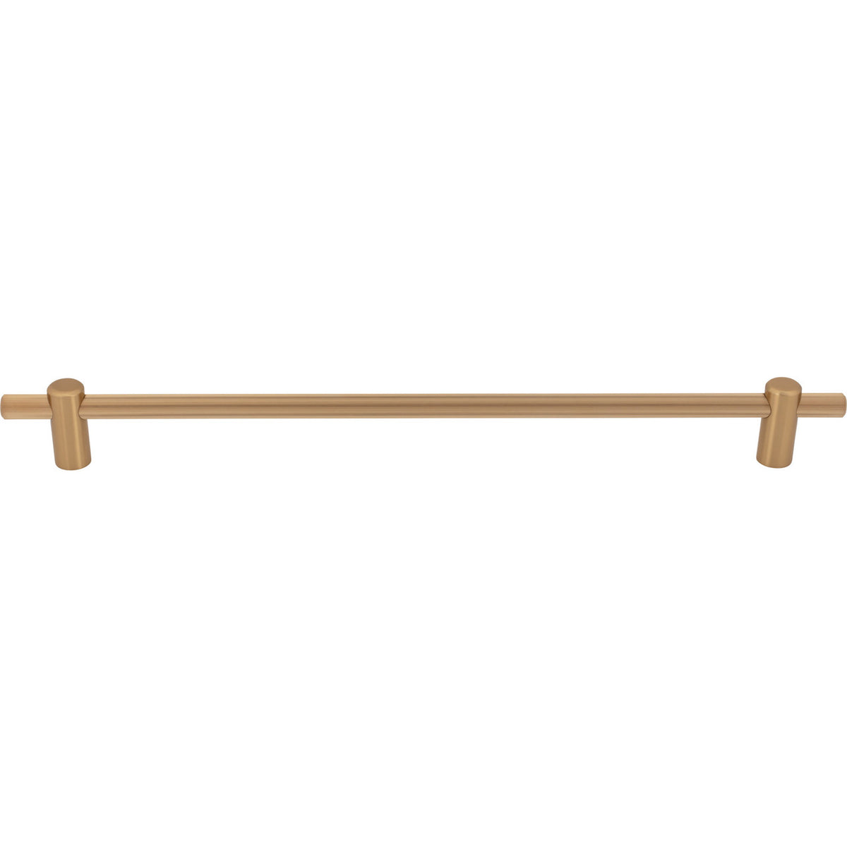 Top Knobs TK3259HB: 18" cc Dempsey Bar Cabinet Pull - Honey Bronze