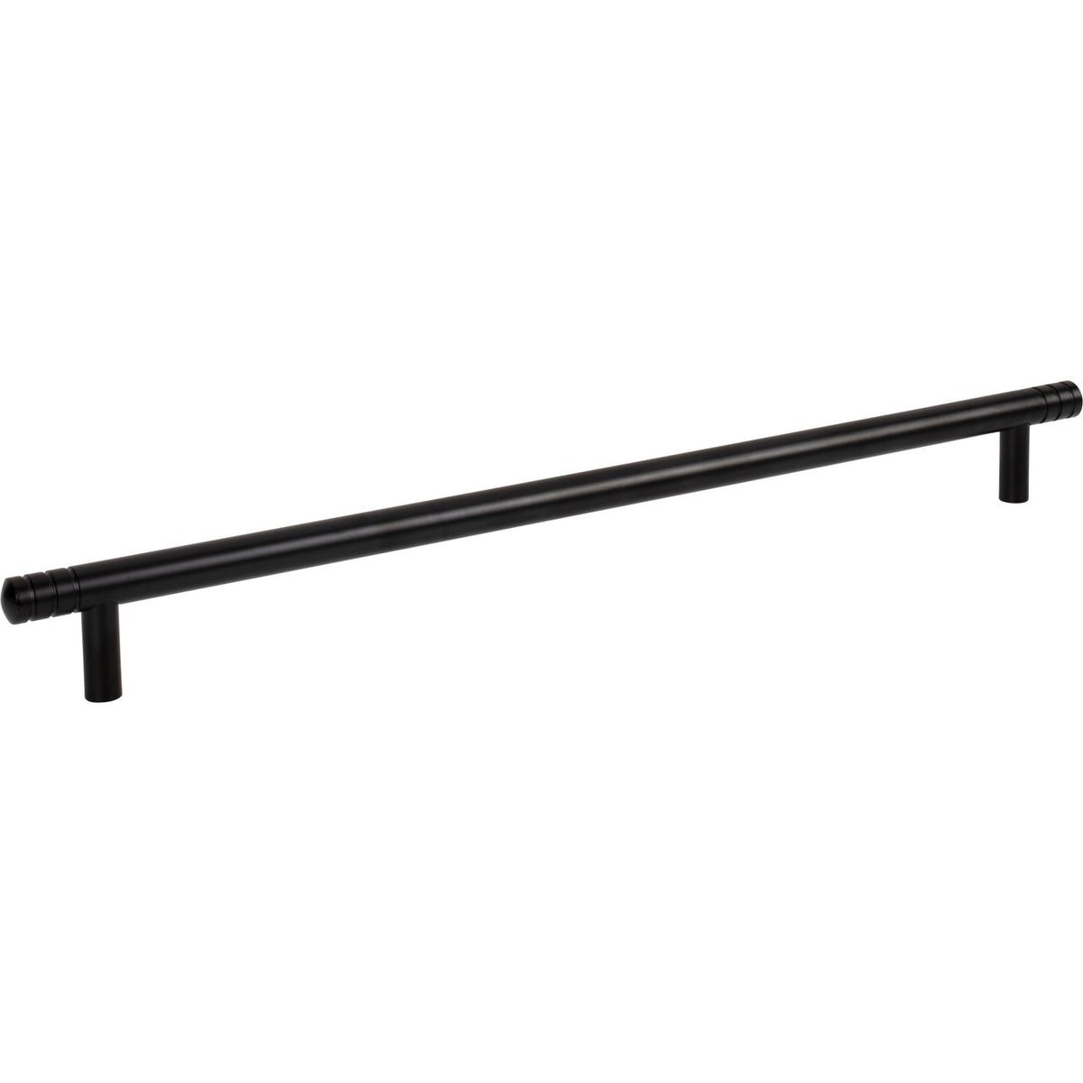 Atlas A957-BL: 12" cc Griffith Cabinet Pull - Matte Black