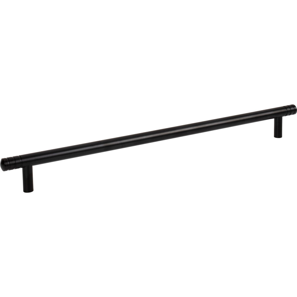Atlas A957-BL: 12" cc Griffith Cabinet Pull - Matte Black