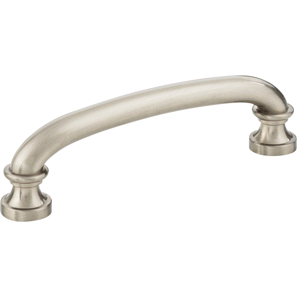 Atlas 437-BRN: 3-3/4" cc Shelley Cabinet Pull - Brushed Nickel