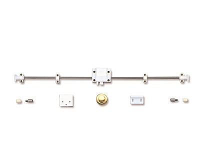 Sugatsune TLP-LB/WHT: Latch Body For TLP # Point Lock - White