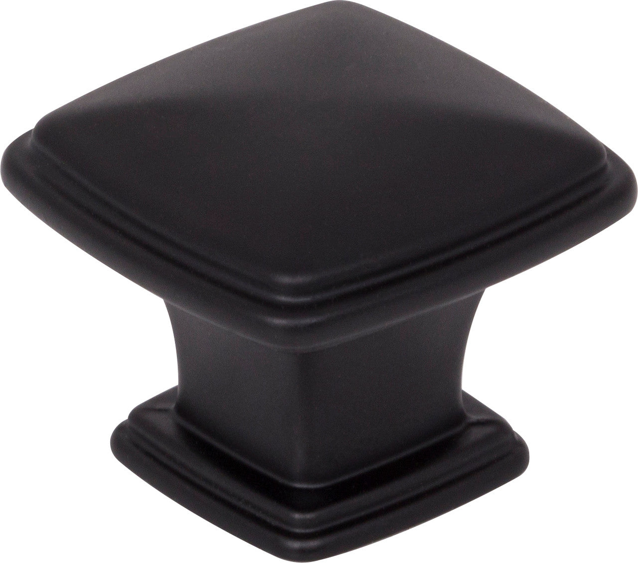 Jeffrey Alexander 1091MB: 1-3/16" Milan 1 Cabinet Knob - Matte Black