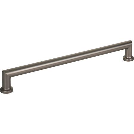 Top Knobs TK3155AG: 8-13/16" cc Morris D-Handle Cabinet Pull - Ash Gray