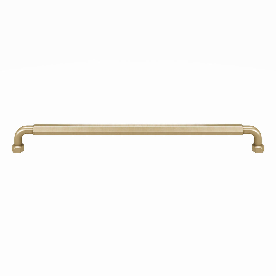 Top Knobs TK3206HB: 12" cc Dustin Cabinet Pull - Honey Bronze