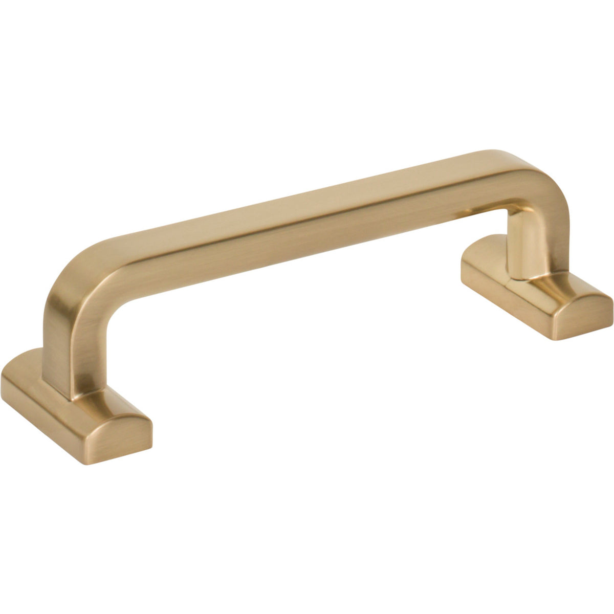 Top Knobs TK3162HB: 3-3/4" cc Harrison D-Handle Cabinet Pull - Honey Bronze
