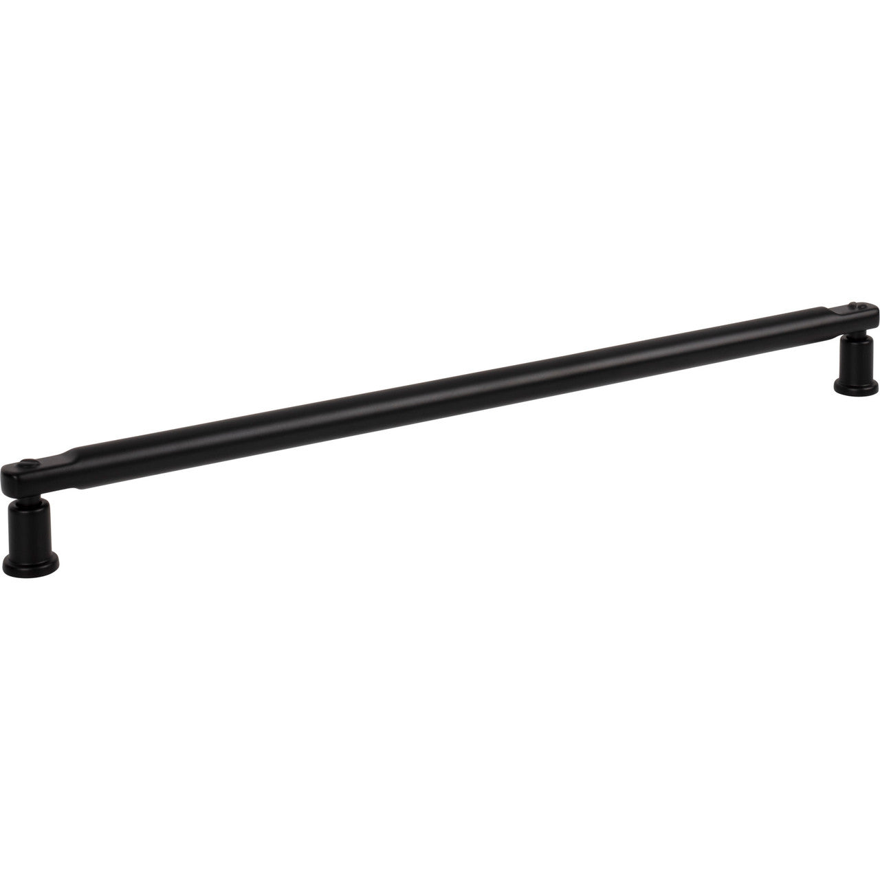 Atlas A987-BL: 12" cc Everitt Cabinet Pull - Matte Black