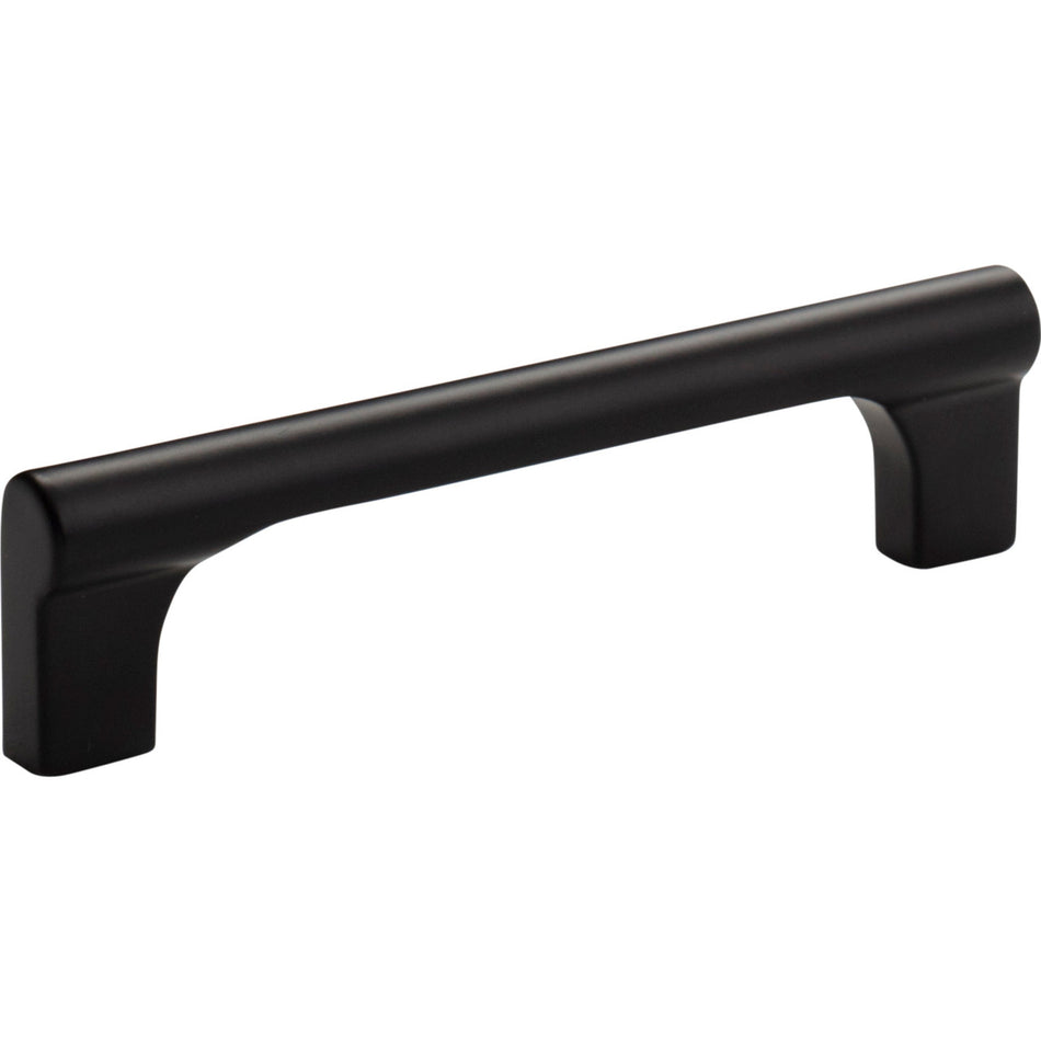 Atlas A652-BL: 3-3/4" cc Whittier Cabinet Pull - Matte Black