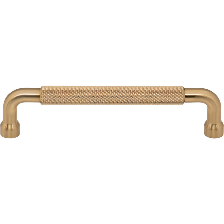 Top Knobs TK3263HB: 5-1/16" cc Garrison Bar Cabinet Pull - Honey Bronze