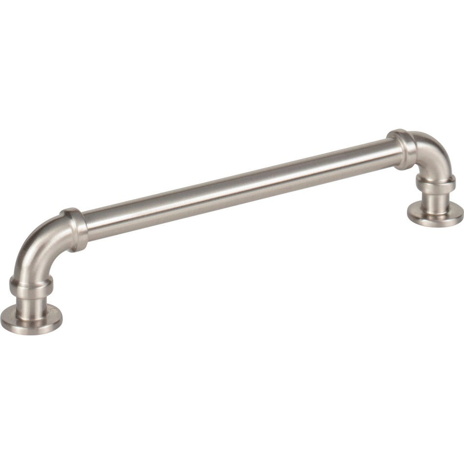 Atlas 433-BRN: 6-5/16" cc Steam Punk Cabinet Pull - Brushed Nickel