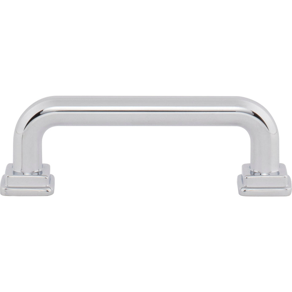 Atlas A6022-CH: 3" cc Kimberton Bar Cabinet Pull - Polished Chrome