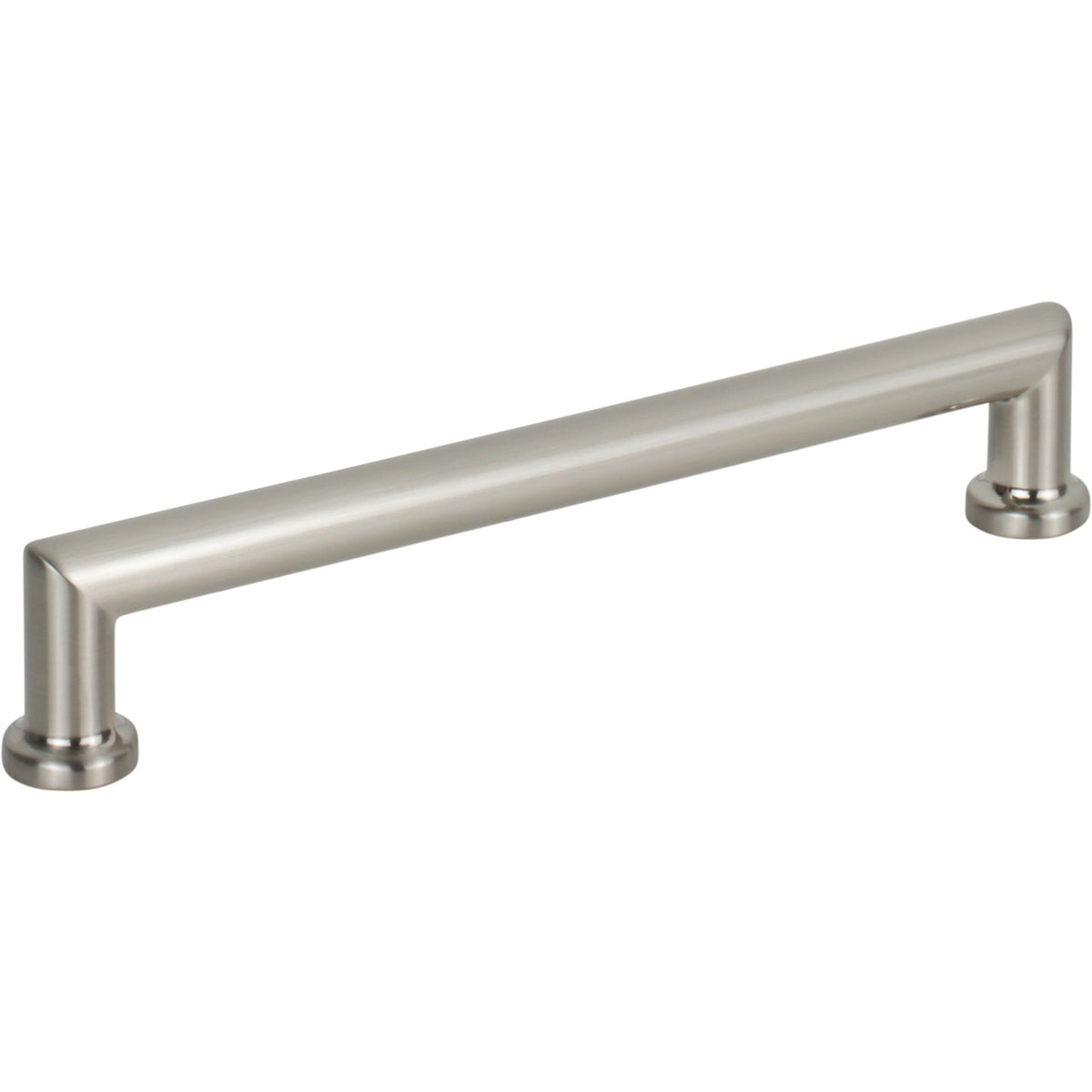 Top Knobs TK3153BSN: 6-5/16" cc Morris D- Handle Cabinet Pull - Brushed Satin Nickel