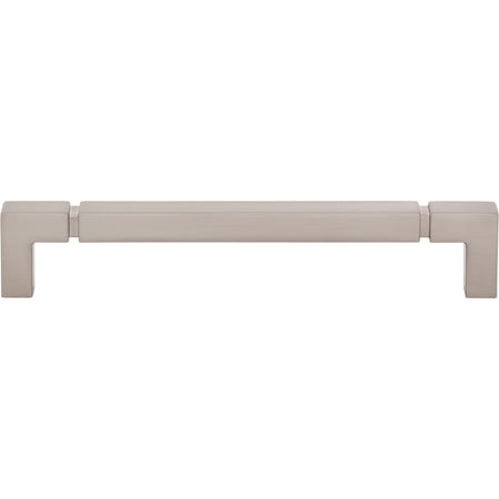Top Knobs TK3223BSN: 6-5/16" cc Langston Cabinet Pull - Brushed Satin Nickel