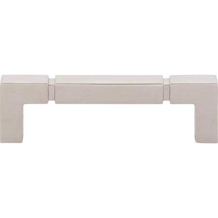 Top Knobs TK3221PN: 3-3/4" cc Langston Cabinet Pull - Polished Nickel
