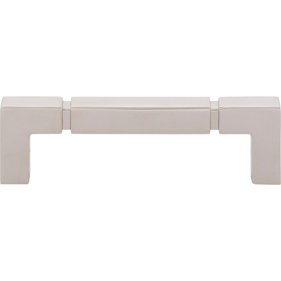 Top Knobs TK3221PN: 3-3/4" cc Langston Cabinet Pull - Polished Nickel