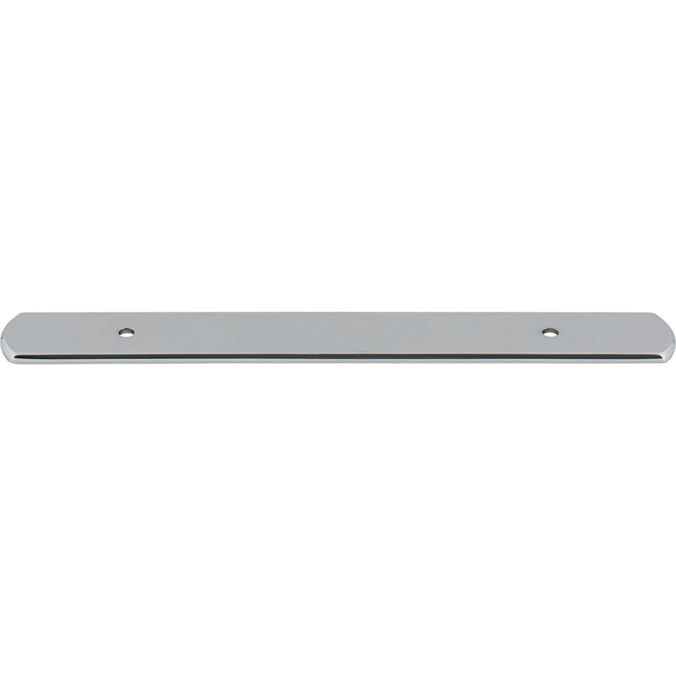 Top Knobs TK3272PC: 8-1/16" Wescott  Backplate - Polished Chrome