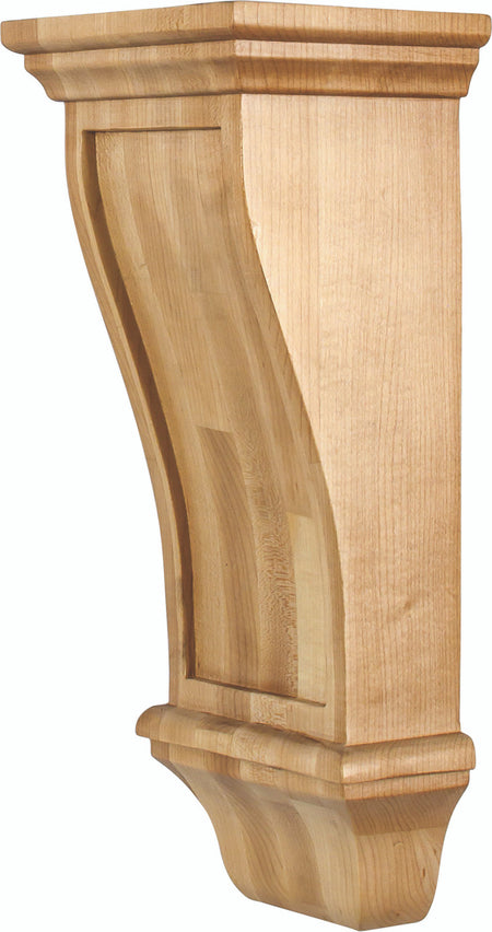 Hardware Resources COR19-2CH: 6" x 5" x 14" Renaissance Corbel - Cherry