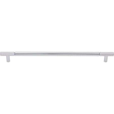 Top Knobs TK3247PC: 18" cc Prestwick Bar Cabinet Pull - Polished Chrome