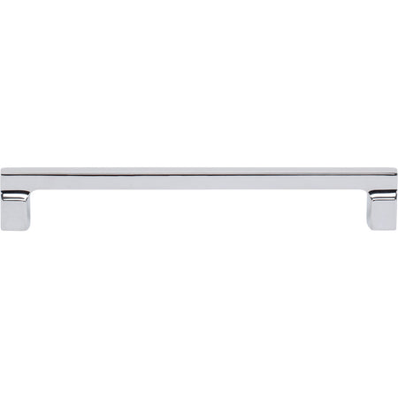 Atlas A525-CH: 192mm cc Reeves Square Bar Cabinet Pull - Polished Chrome