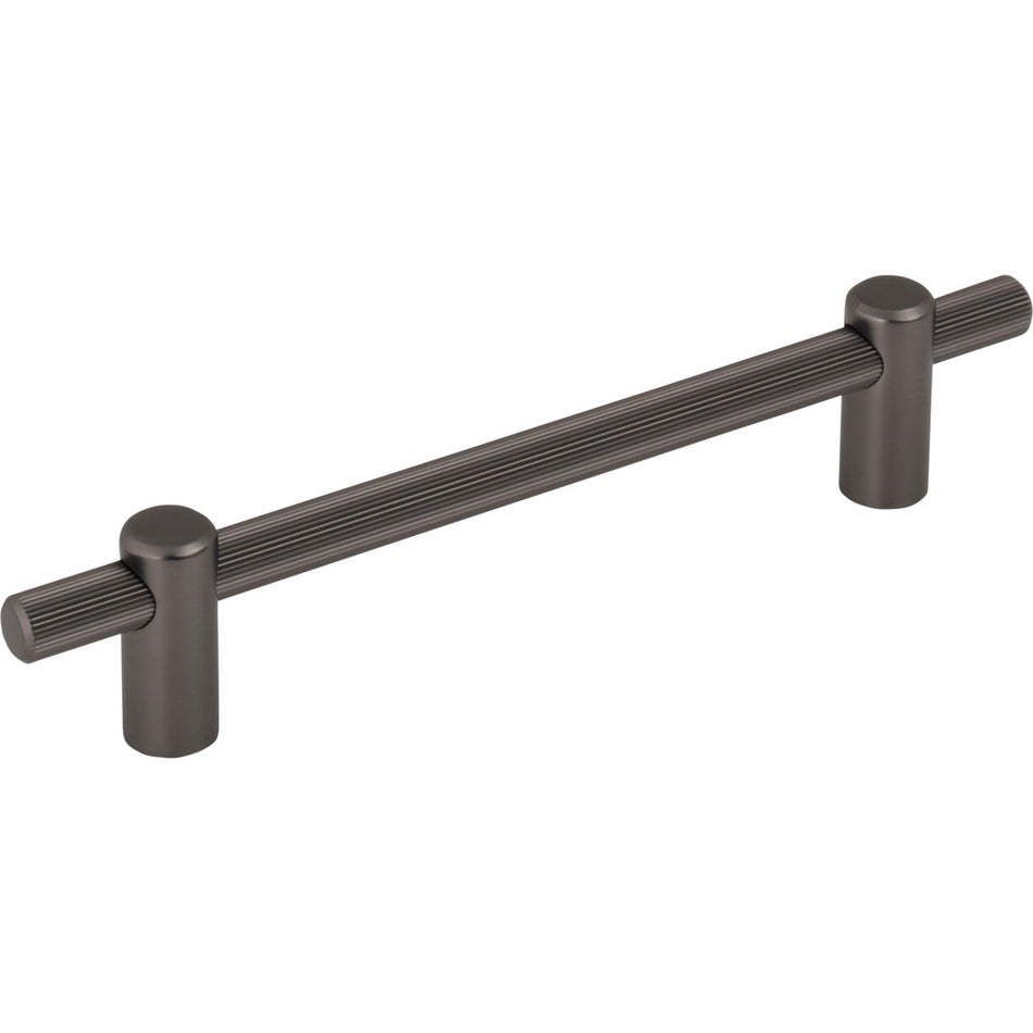 Top Knobs TK3253AG: 5-1/16" cc Dempsey Bar Cabinet Pull - Ash Grey