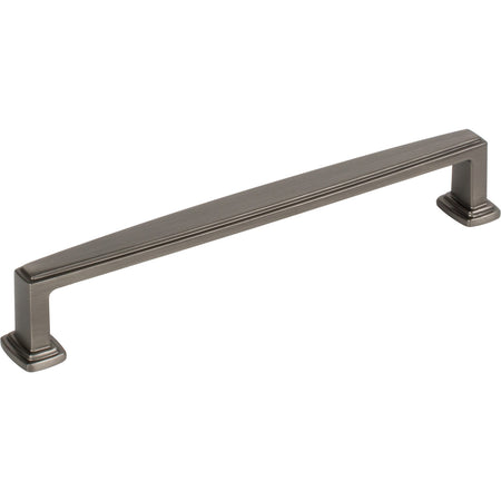 Jeffrey Alexander 171-160BNBDL: 160mm cc Richard Cabinet Pull - Brushed Pewter