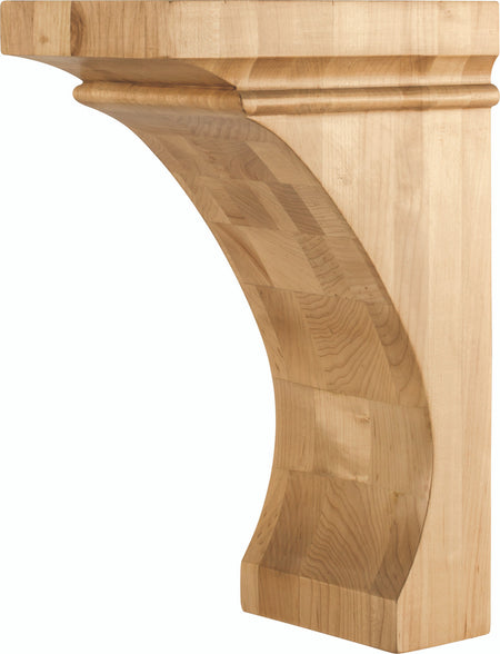 Hardware Resources COR44-3-HMP: Cove Corbel - Hard Maple