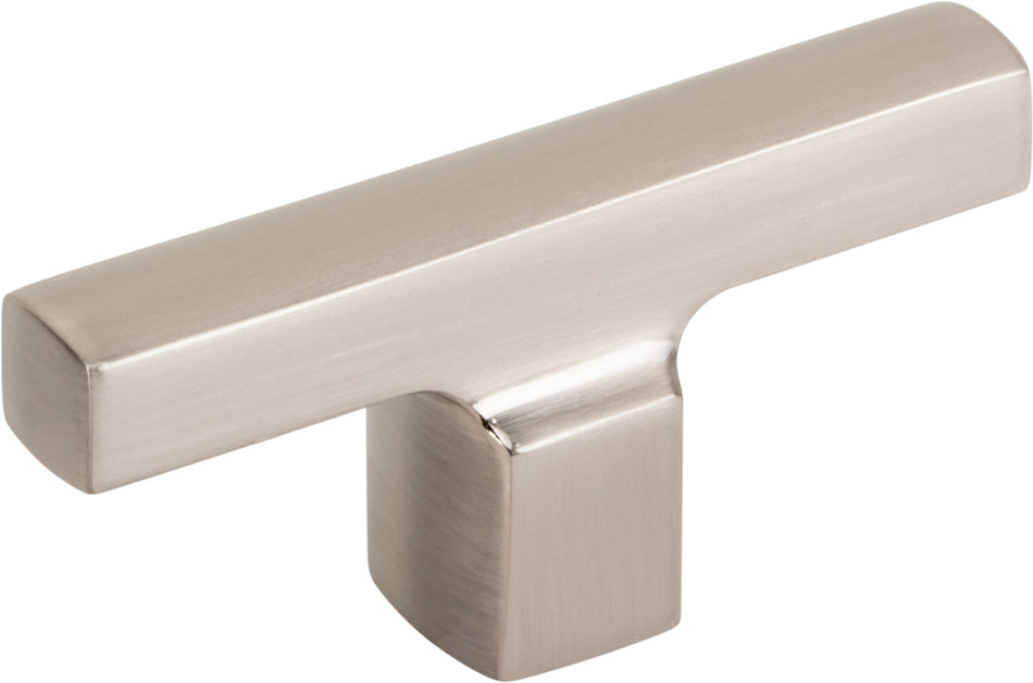 Atlas A521-BRN: 2-3/4" Reeves T- Bar Cabinet Knob - Brushed Nickel