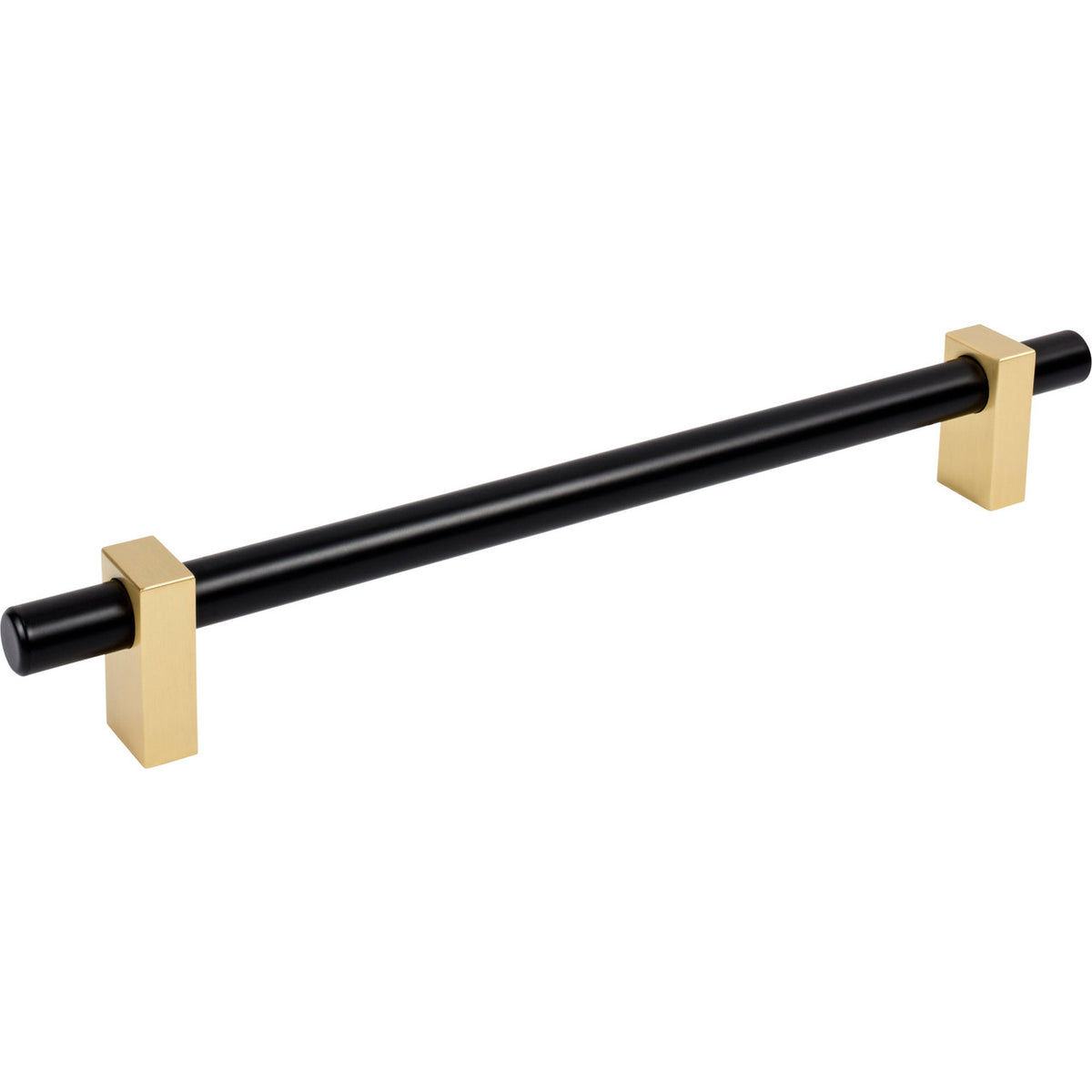 Jeffrey Alexander 478-12MBBG: 12" cc Larkin Appliance Pull - Brushed Gold/Matte Black