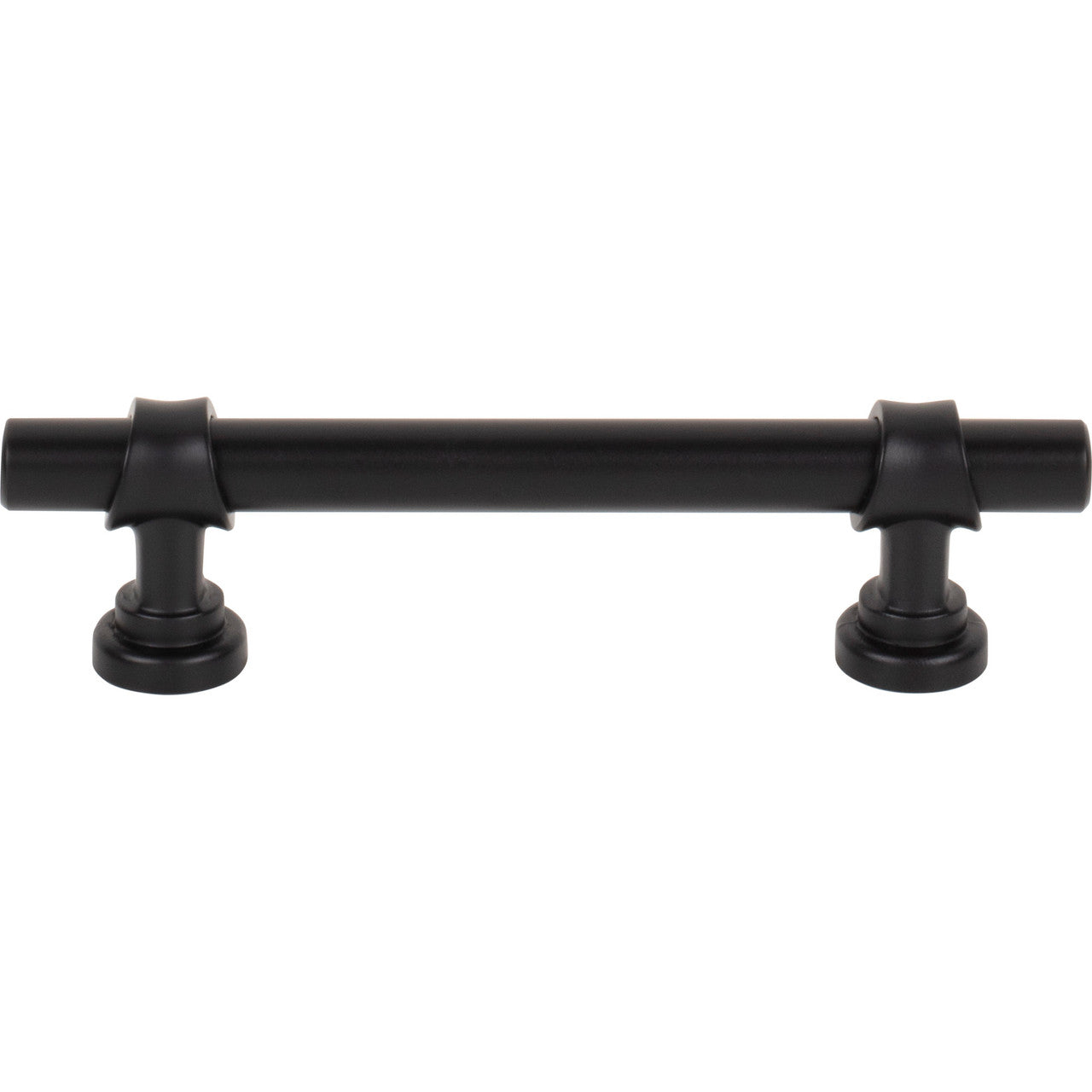 Top Knobs M2832: 3-3/4" cc  Bar Cabinet Pull - Flat Black