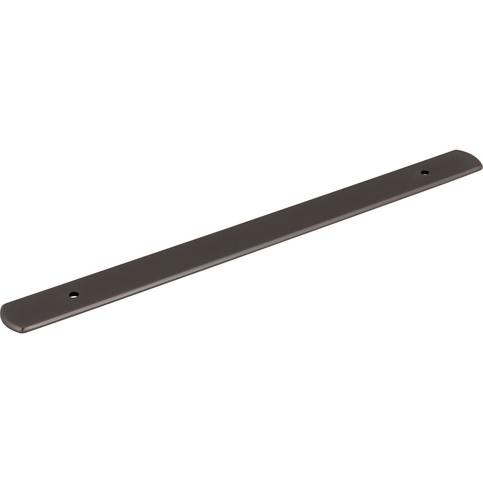 Top Knobs TK3275AG: 11-13/16" Wescott  Backplate - Ash Grey