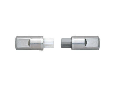 Sugatsune UDH-14BLS: Torque Damper (clockwise) - Plain Stainless Steel