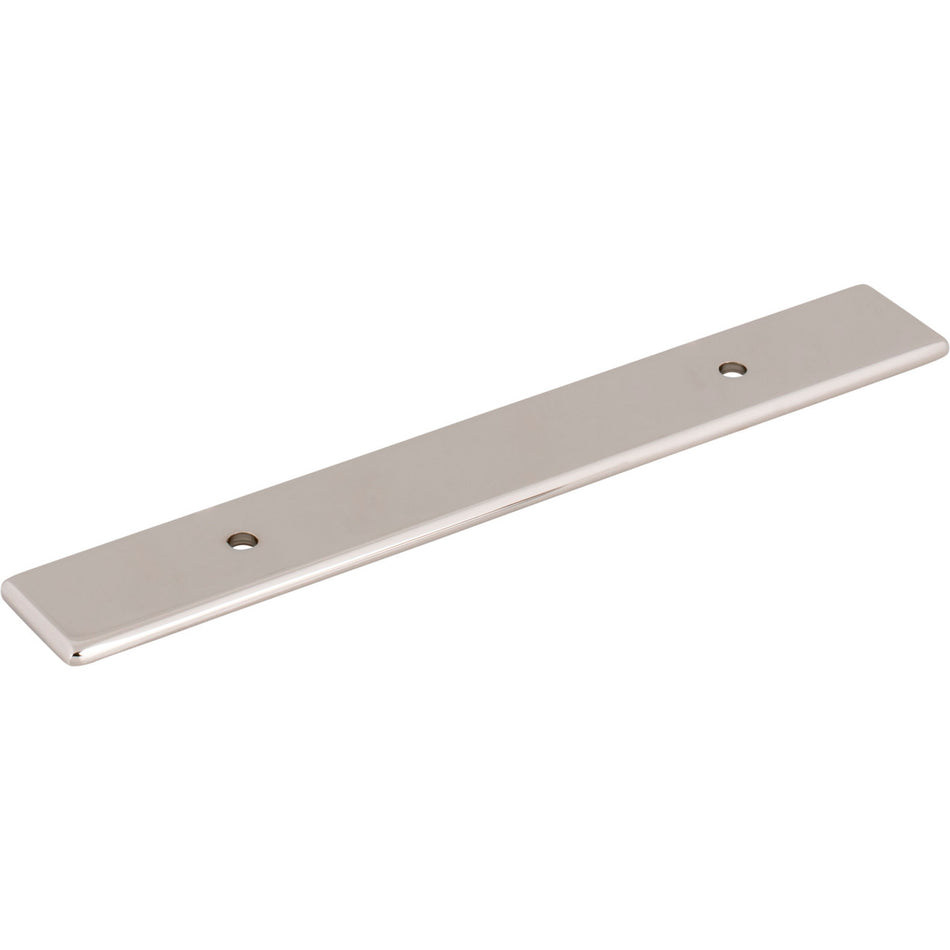 Top Knobs TK3281PN: 1" Radcliffe  Backplate - Polished Nickel